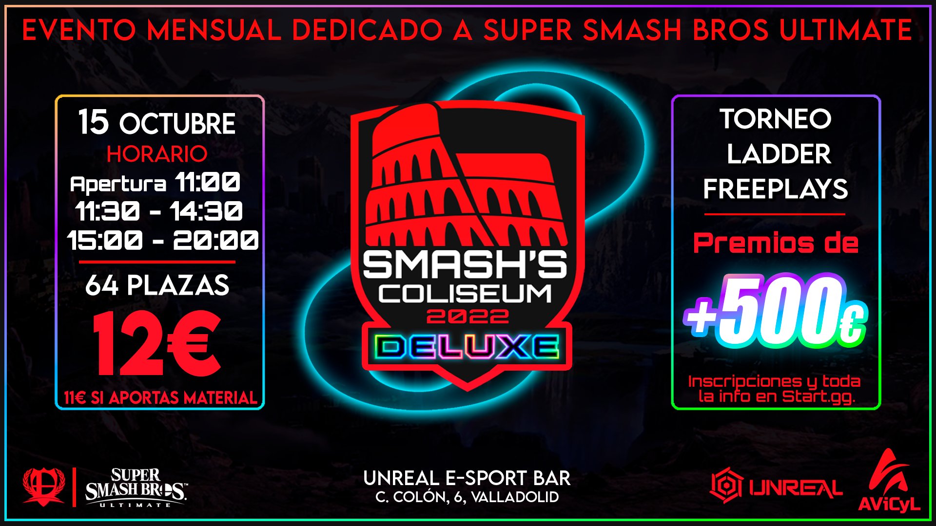 Smash Coliseum 2022 #8 Deluxe con AViCyL